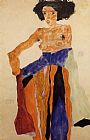 Egon Schiele Moa painting